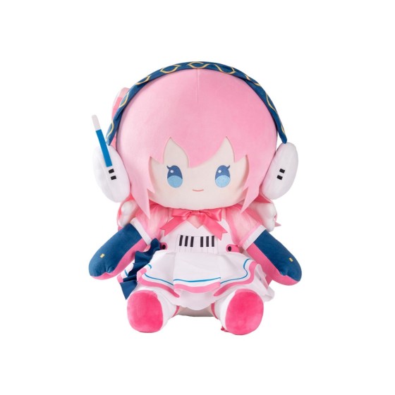 Vocaloid Miku Luka Rin Moeyu Miku Merch Synthwave Wings Series Cute Sitting Plush Doll